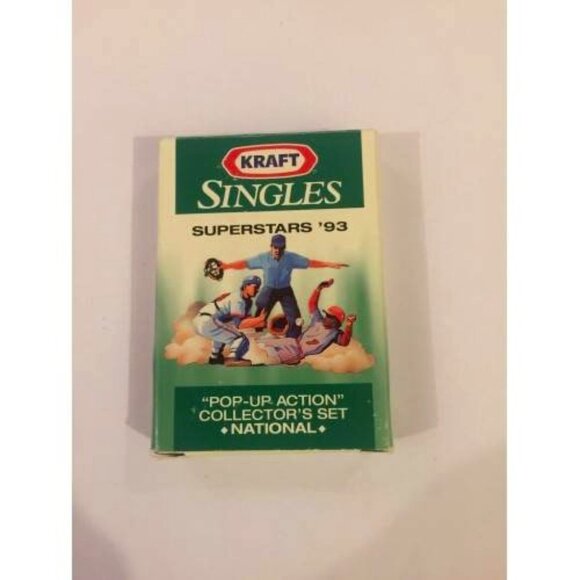 1993 KRAFT SINGLES SUPERSTARS NL Set 15 Baseball Cards (MISC1) - Picture 1 of 2